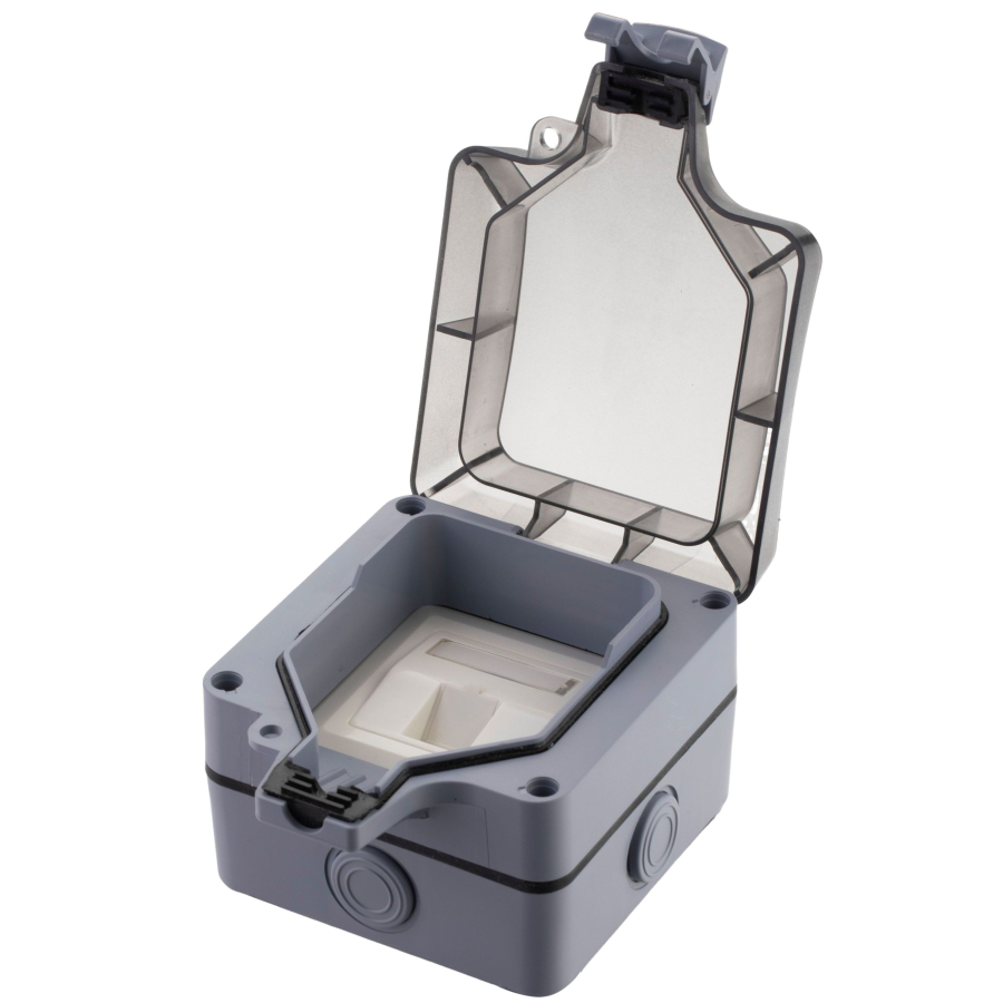 Scatola a Muro per 1 Frutto Keystone IP66